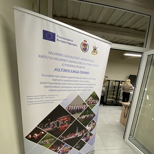 Projektas "Kultūros jungia žmones". Kalvarijos savivaldybė