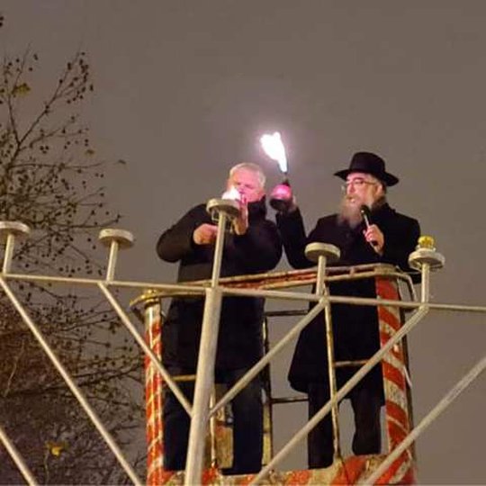 Žydų Hanuka. Klaipėdos miesto savivaldybė
