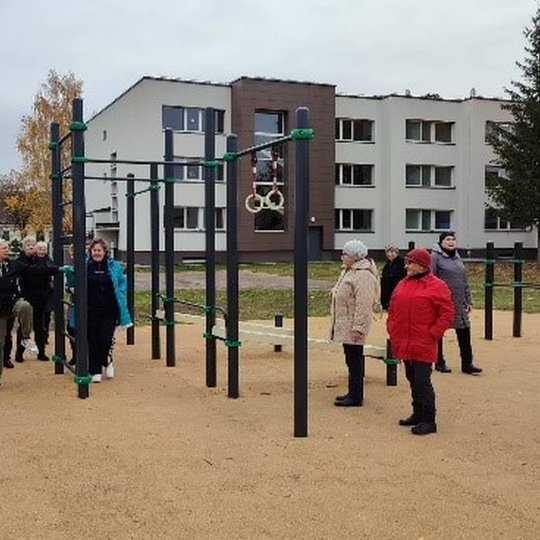 Nauja erdvė - naujos galimybės sportuojančiai bendruomenei. Švenčionių rajono savivaldybė