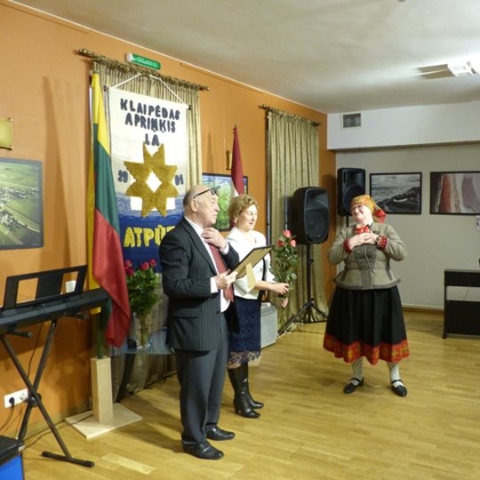 Latvių nepriklausomybės dienos minėjimas. Klaipėdos miesto savivaldybė