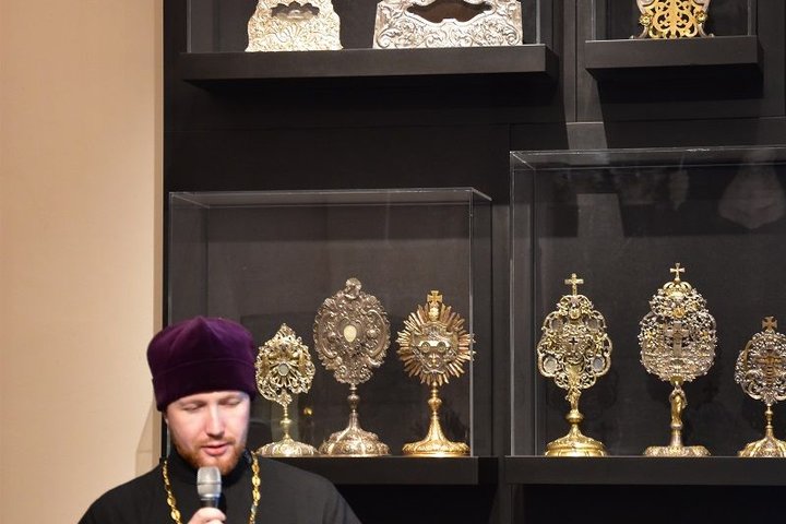 Vilniaus stačiatikių šventųjų Konstantino ir Mykolo parapijos klebonas, kunigas Vladimir Rinkevič